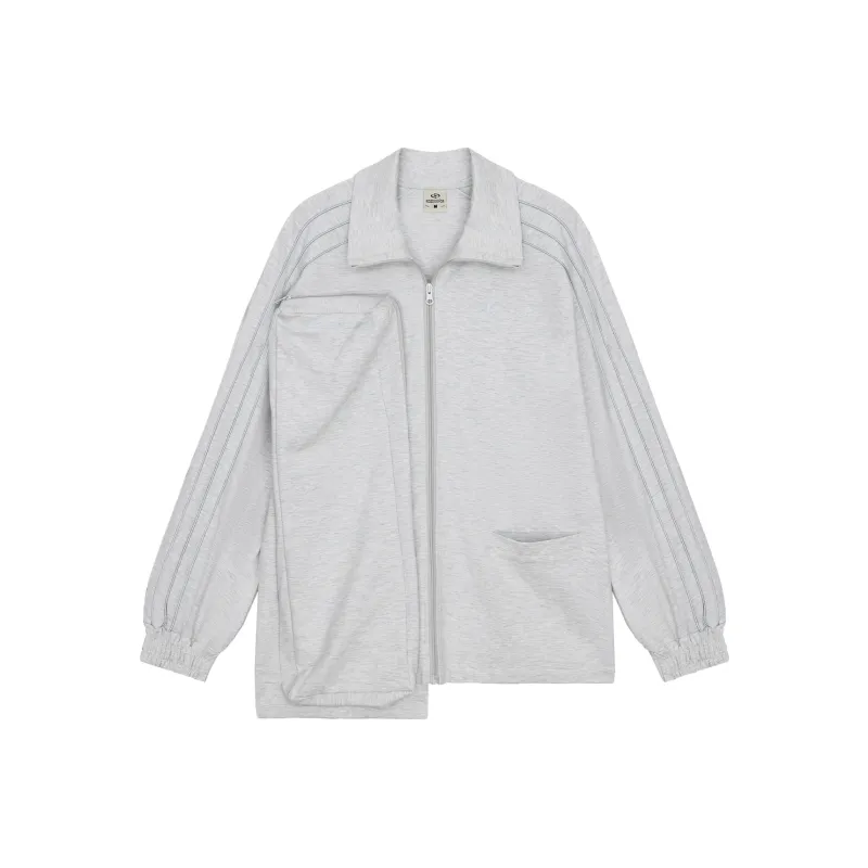 HIPHOPKING Jackets Coats Unisex Light Gray-0