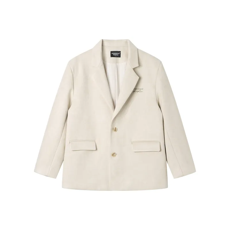 DANGEROUSPEOPLE Business Suit Unisex Beige-0