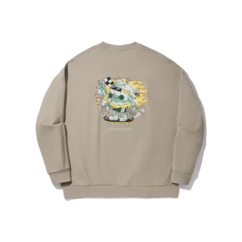 LiNing Sweatshirt Men's Coffee Foam Taupe