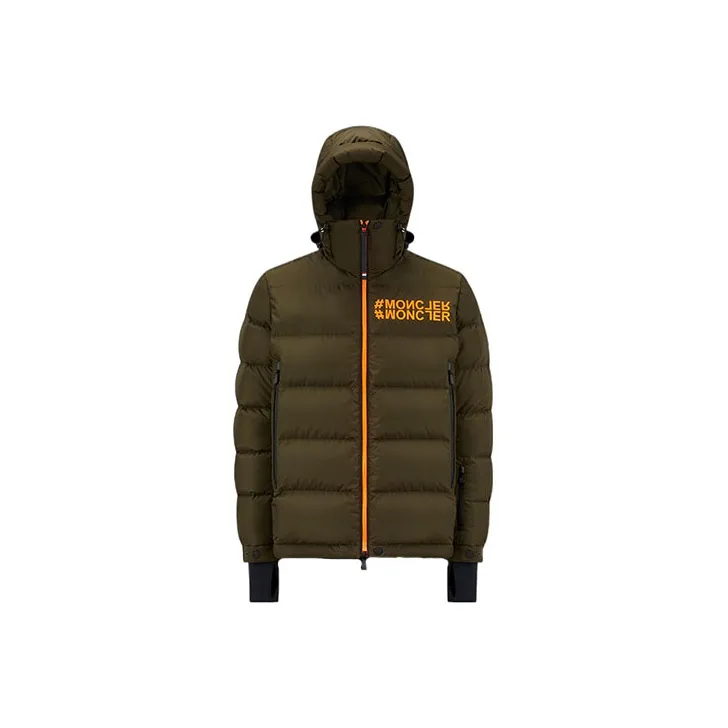 Moncler Grenoble Down Jackets Men Green-0