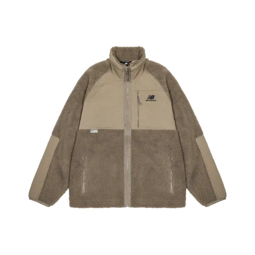 New Balance Velvet Jackets Men Brown