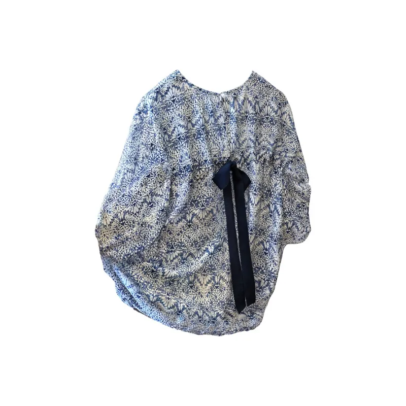 Cypress House Shirt Women's Blue And White Porcelain-1