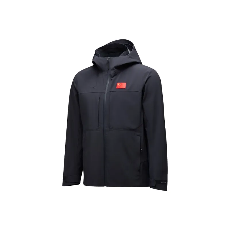 Anta Waterproof, Windproof, And Breathable Outdoor Windbreaker Jacket Unisex-2