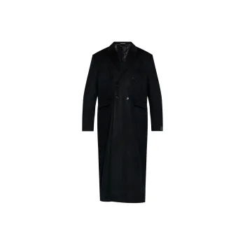 Vetements Double Breasted Minimalist Long Coat