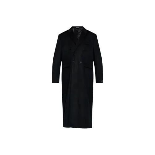 Vetements Double Breasted Minimalist Long Coat