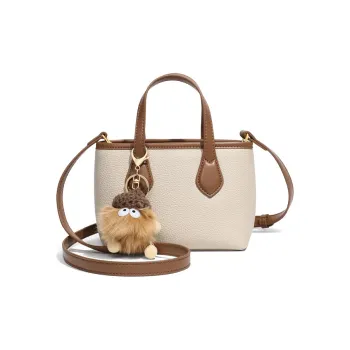 Bullrun Cow Leather Handbag Women's Milk White