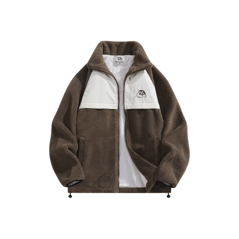 Crayon Shinchan Velvet feel Coat Unisex-3