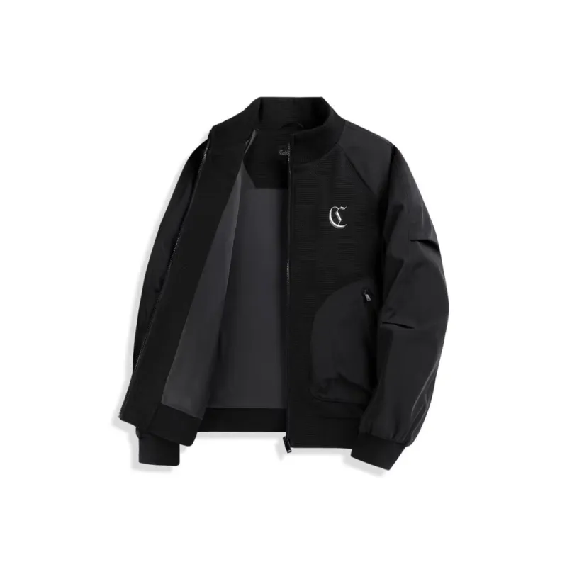 Cabbeen Jackets Coats Men's Coal Black-0