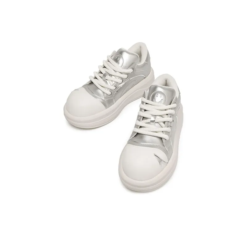 MOMGOG Abrasion Resistant Height Increasing Low Top Casual Shoes Unisex-6