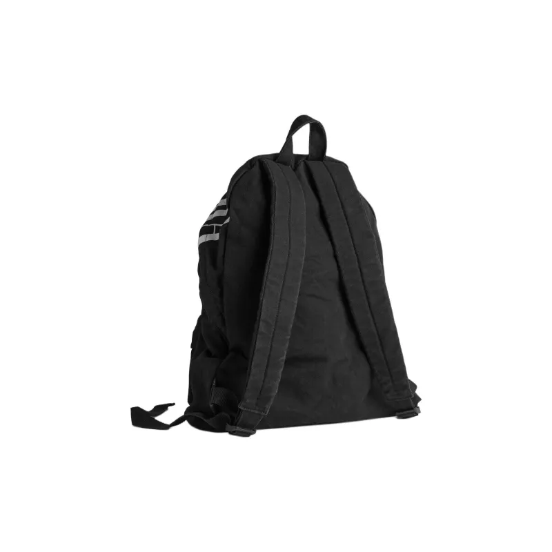 Balenciaga EDITOR Canvas Backpack Men's Black & White-3