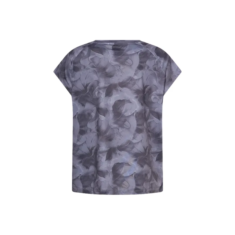 Oakley Raglan Sleeve T Shirt Women's Black Print-1