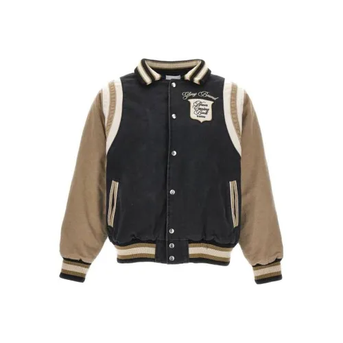 RHUDE Washed Canvas Varsity Jacket