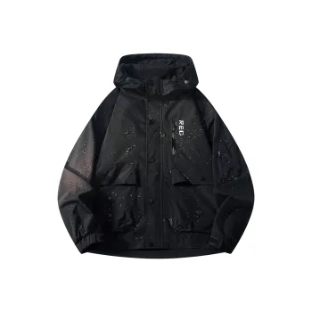 RED DRAGONFLY Waterproof And Windproof Windbreaker Jacket Unisex