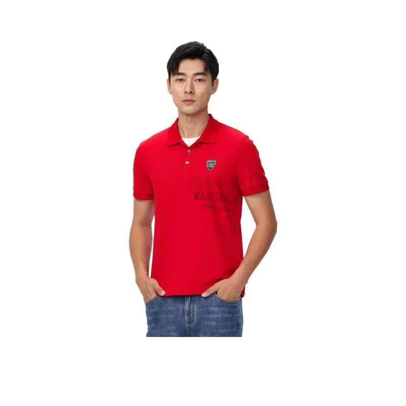 GOOD LUCK GLADIUS Polo Shirt Men's Red-0