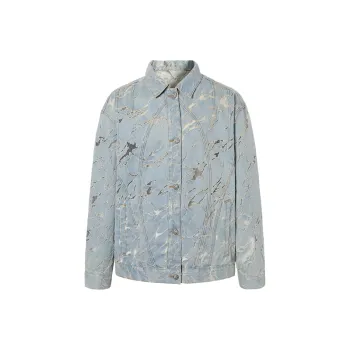 EPTISON Denim Jacket Unisex Light Blue