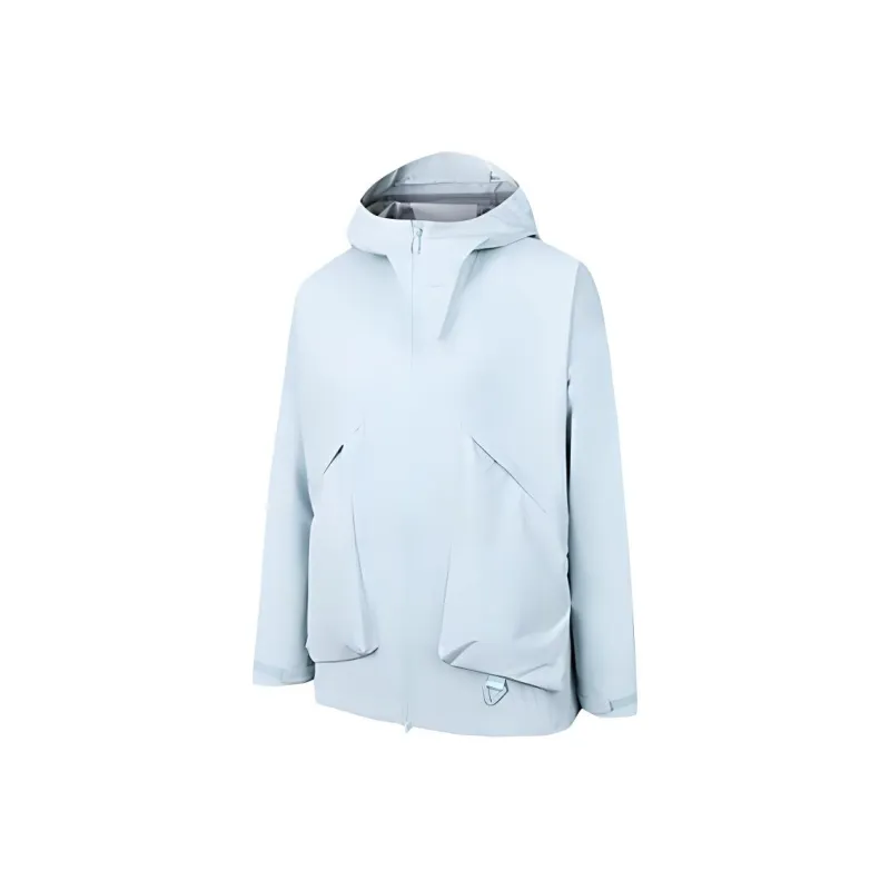Anta Variety Training Collection Windbreaker Jacket Unisex Crystal Luminous Blue-0
