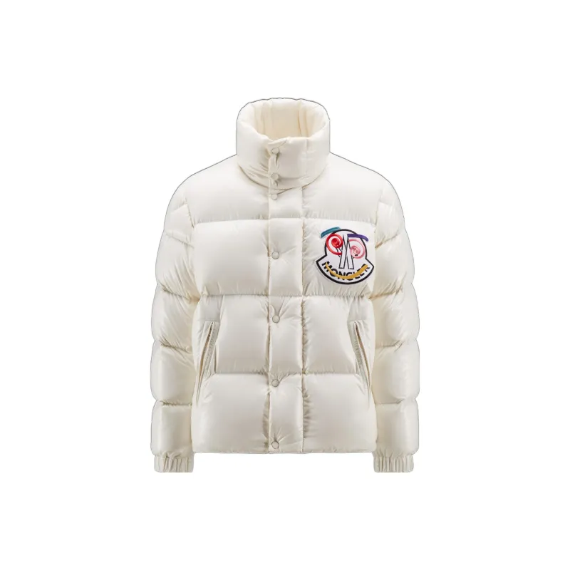 MONCLER GENIUS MONCLER GENIUS 1952 Series Down Jackets Men Cream White-0