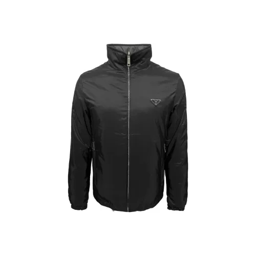 PRADA Jackets Coats Men's Black