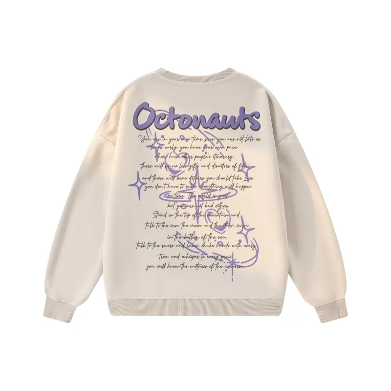 Small Columns Under The Sea Sweatshirt Unisex-1
