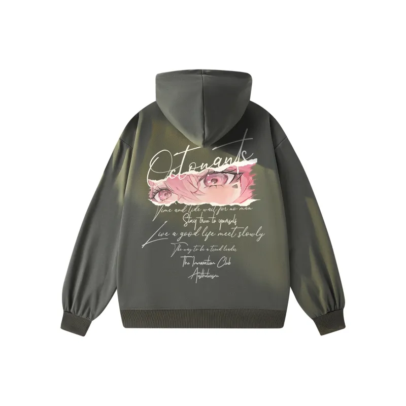 Small Columns Under The Sea Hoodie Unisex-24