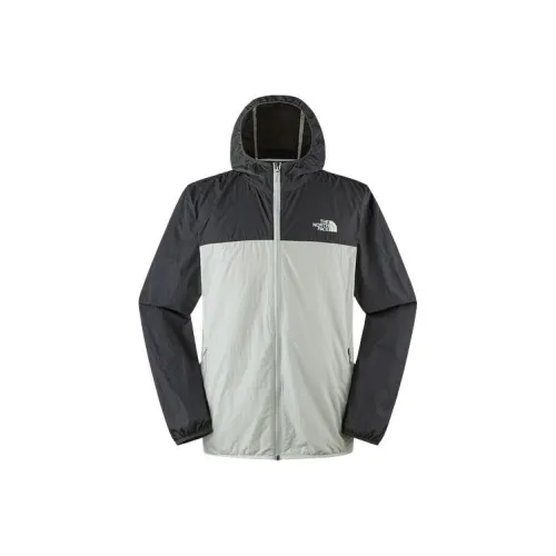 THE NORTH FACE Breathable Quick Dry UV Protection Sun Protection Clothing Skin Friendly Clothing Men's Gray