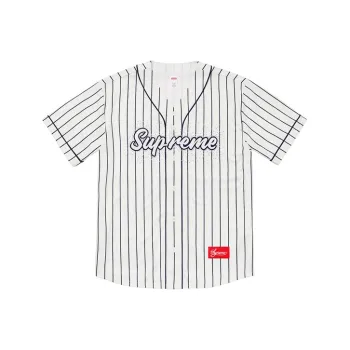 Supreme Rhinestone Baseball Jersey