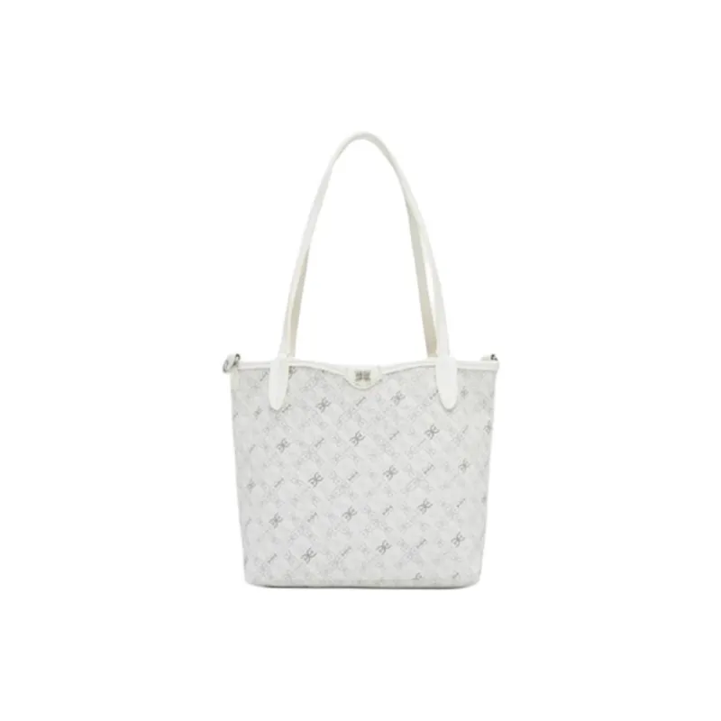 SAM EDELMAN Fabric Tote Bag, Shopping Bag, Shoulder Bag Medium Size Women's Multicolor-3