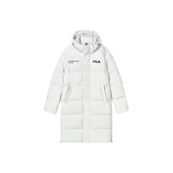 FILA Down Jacket Men's Cool Stone White