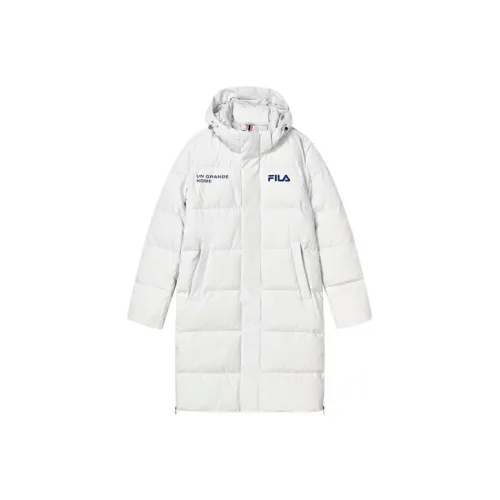 FILA Down Jacket Men's Cool Stone White