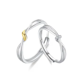 CGC S925 Silver Adjustable Ring Unisex