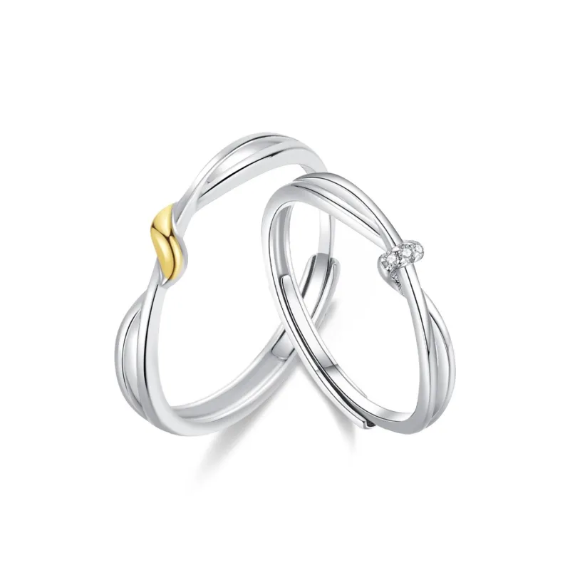 CGC S925 Silver Adjustable Ring Unisex-0