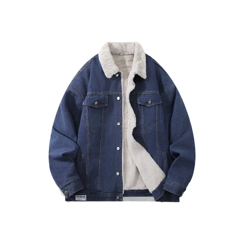 Supremo Cat Denim Jacket Unisex-2
