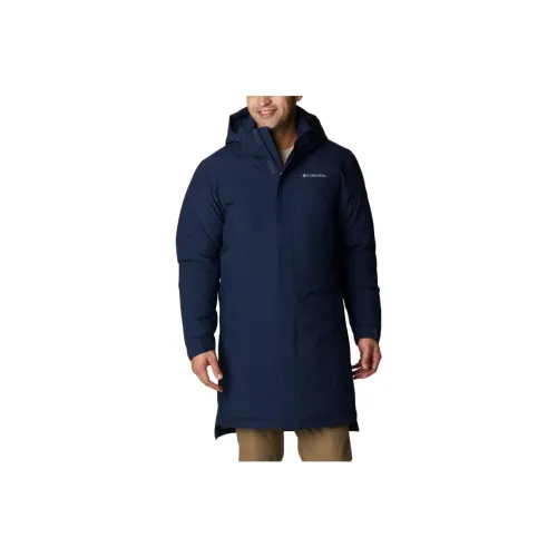 Columbia Coats Men Marine Blue