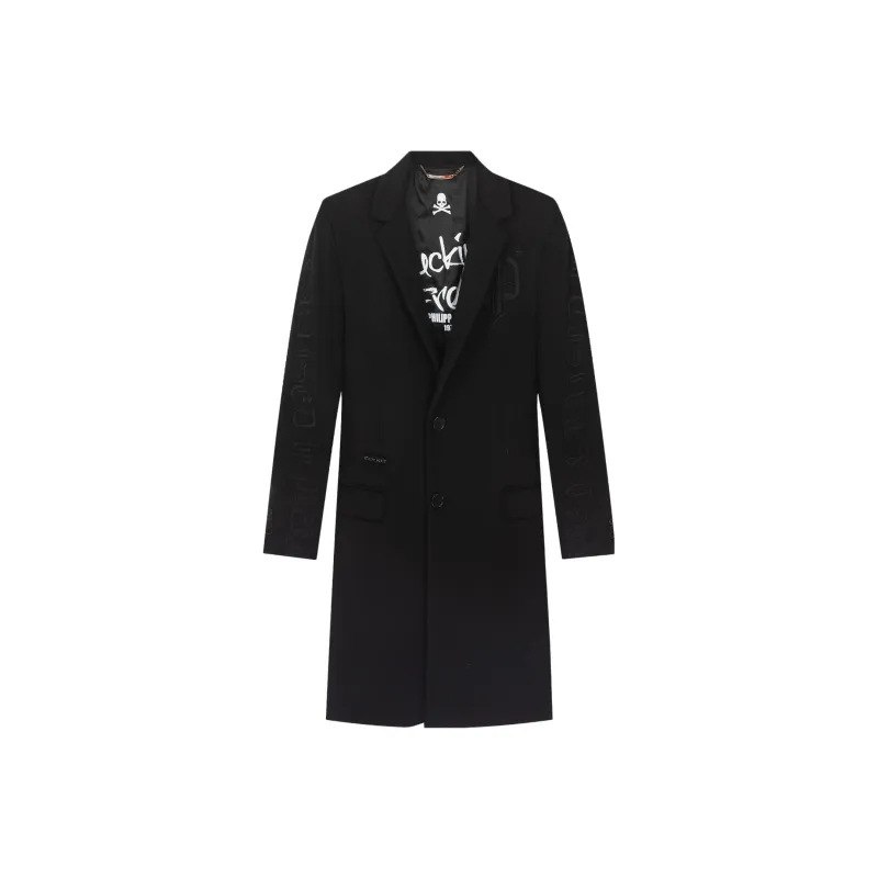 PHILIPP PLEIN Coats Men Black-0