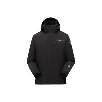 NFL Waterproof And Windproof Windbreaker Jacket Unisex Black