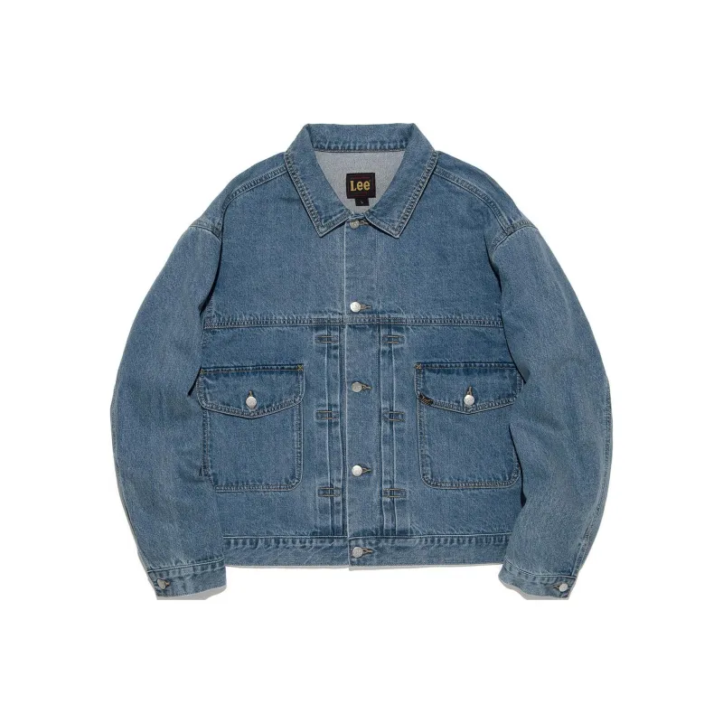 Lee Denim Jackets Men Indigo-0