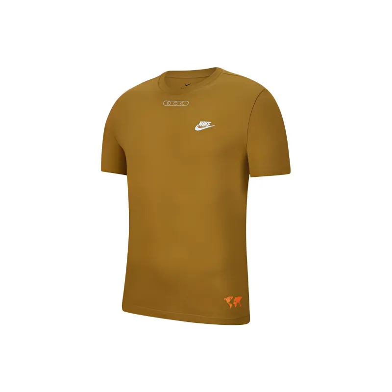 Nike T Shirt Men's Wheat Yellow-0