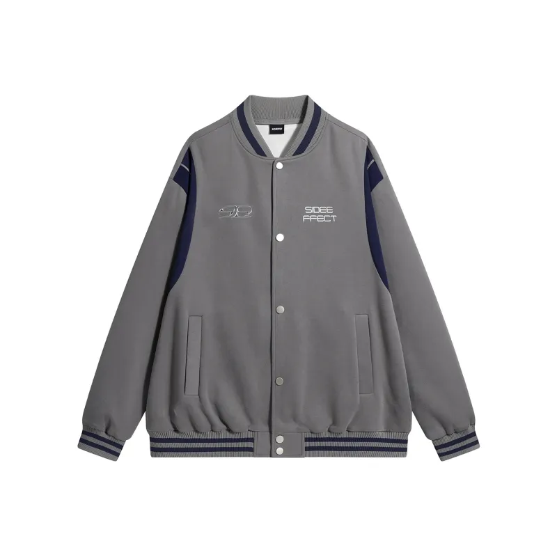 SIDEEFFECT Baseball Jacket Unisex-9