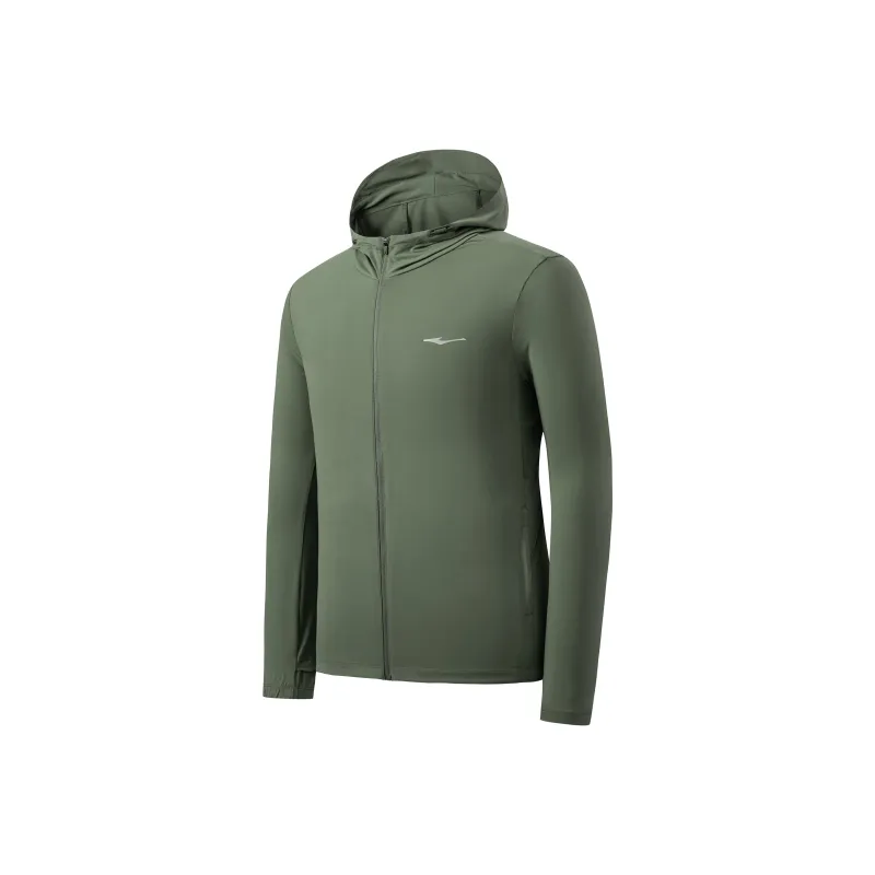 Erke Ice Sense Series Sun Protection Clothing Men Maple Green-0