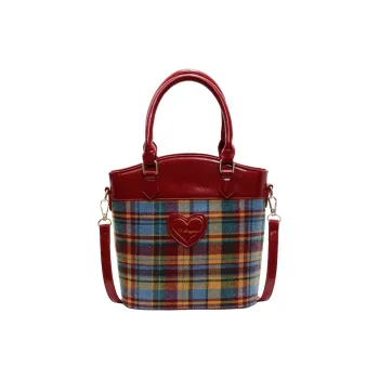 XIANGSU PU Handbag Regular Women's Red