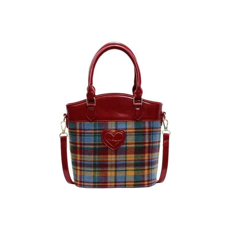 XIANGSU PU Handbag Regular Women's Red-0