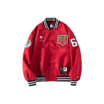 STARTER Baseball Jerseys Unisex Scarlet