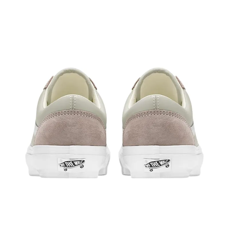 Old Skool Vans Premium Leather 'Atmosphere Grey Beige' Women's-2