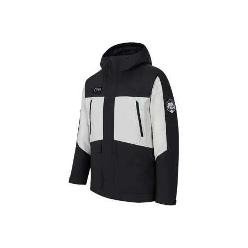 Anta Variety Training Collection Coat Men's Basic Black/Grass Winter Gray