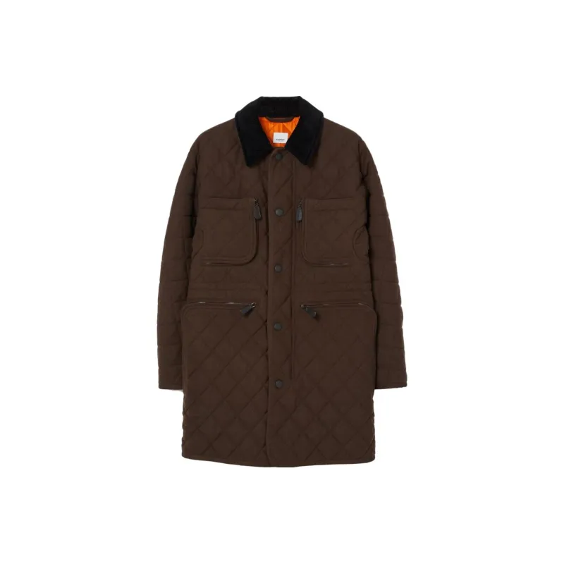 Burberry SS23 Puffer Jacket Men's Dark Brown-0