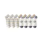 7-8 3 Pinstripe+4 Ribbed Cuff Double Stripe