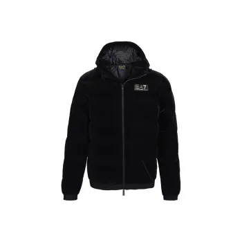 EMPORIO ARMANI EA7 FW23 Puffer Jacket Men's Black