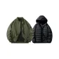 Army Green+Hooded Down Liners
