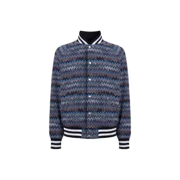 MISSONI Zigzag print Bomber Jacket
