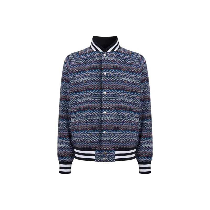 MISSONI Zigzag print Bomber Jacket-0